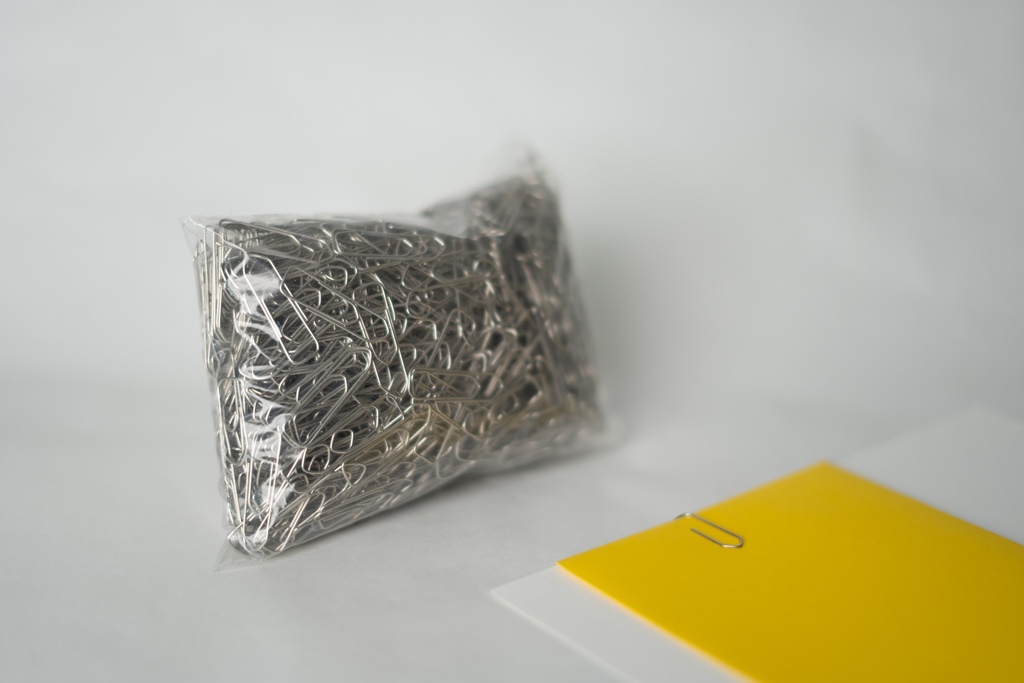 TROMBONES ACIER - 25 MM - LOT DE 1 000