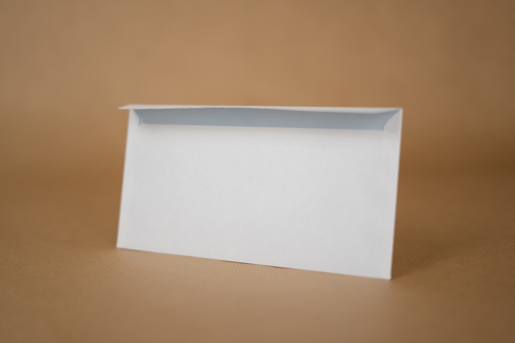 ENVELOPPE BLANCHE 80G - 110 X 220 MM (DL)