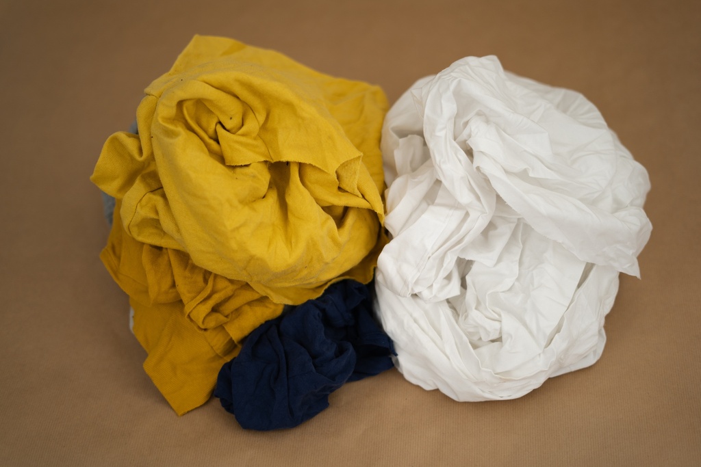 CHIFFONS COTON - CARTON DE 10 KG - BLANC