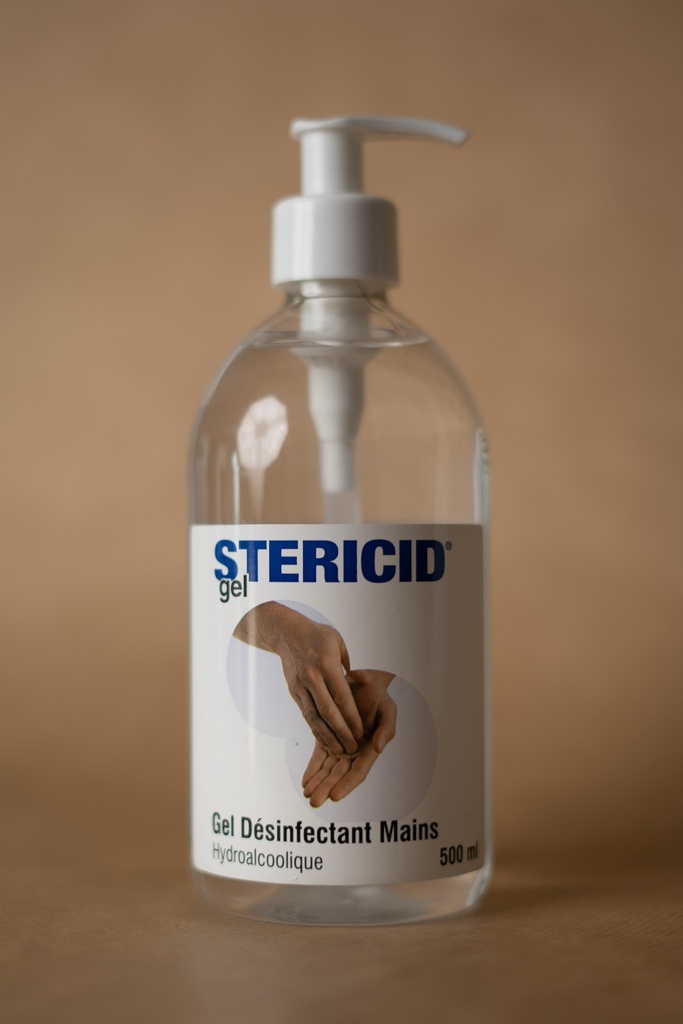 GEL HYDROALCOOLIQUE - FLACON DE 500 ML