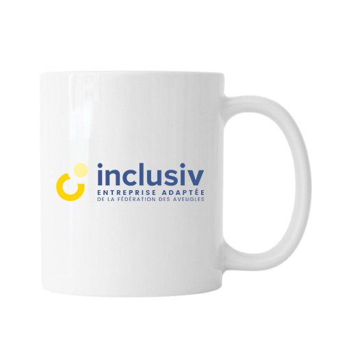 MUG CERAMIQUE CLASSIQUE 32 CL - AVEC PERSO QUADRI