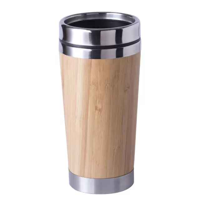 MUG ISOTHERME BAMBOU INOX 50 CL - SANS PERSO