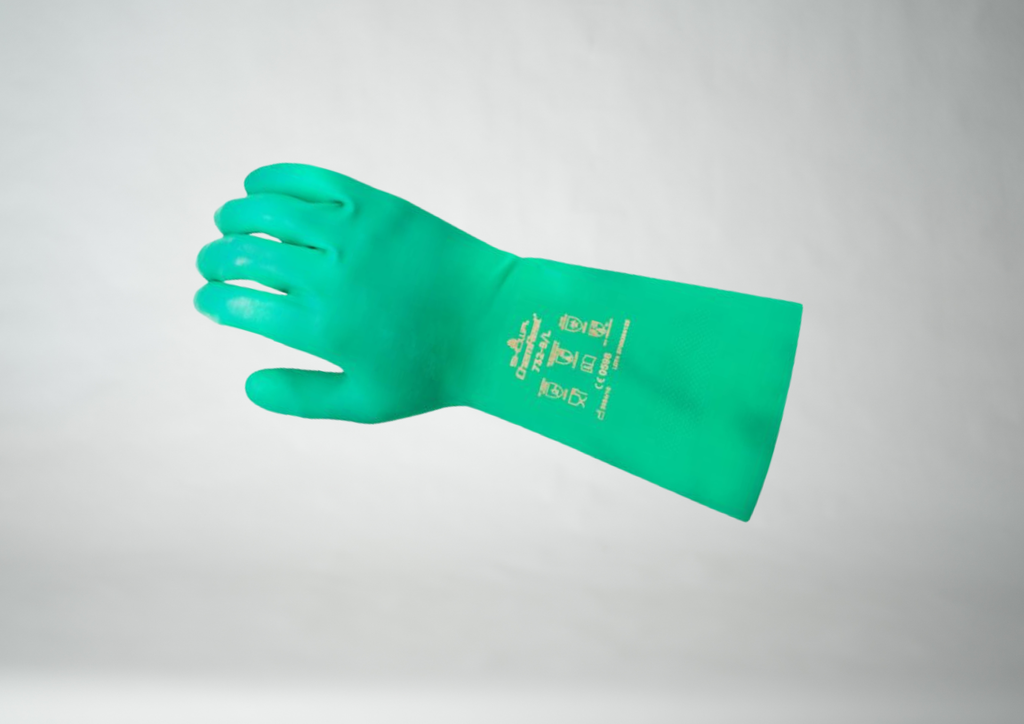 GANTS DE PROTECTION NITRILE CHIMIE - SHOWA732 - LA PAIRE L (9)