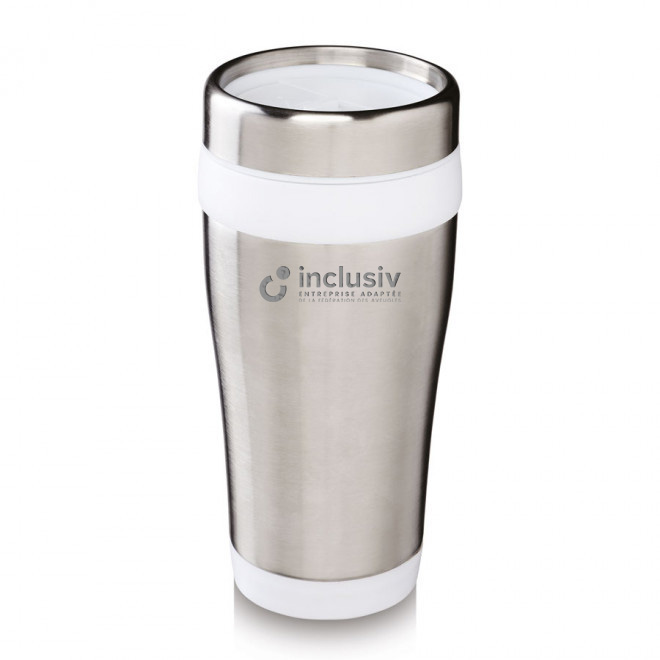 MUG ISOTHERME INOX/PP 47 CL - AVEC PERSO GRAVURE LASER