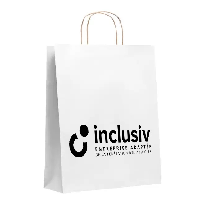 SAC SHOPPING KRAFT - TAILLE S - AVEC PERSO 1 COULEUR