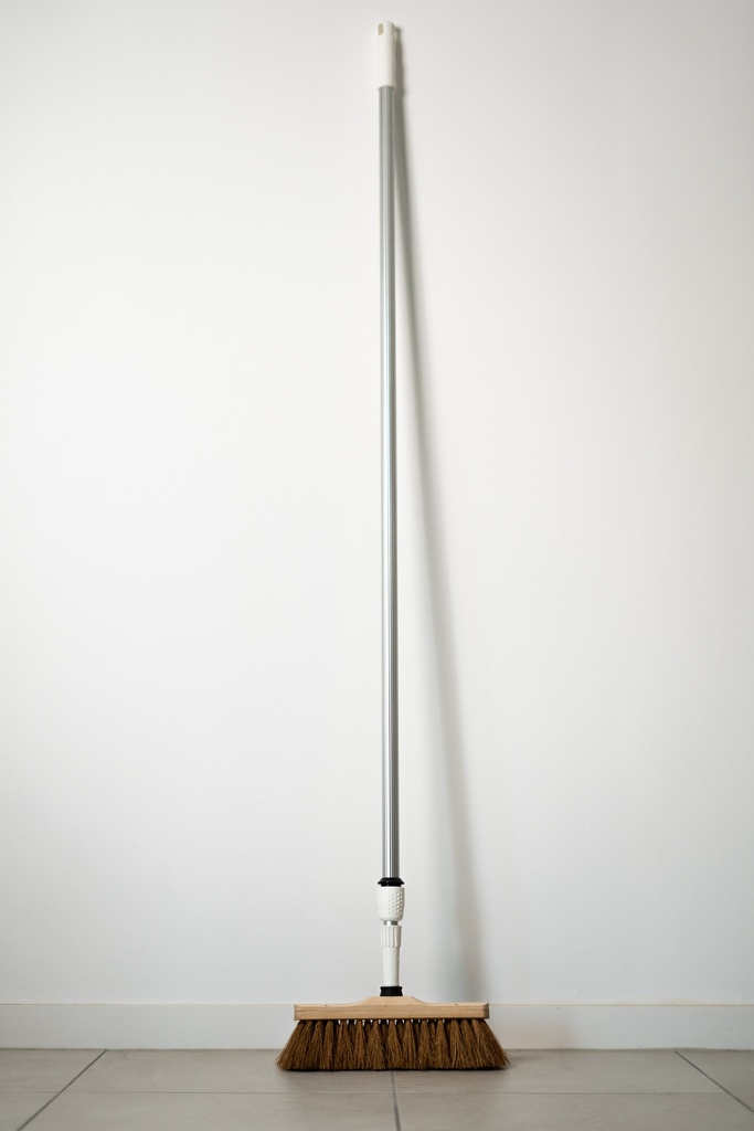 MANCHE A BALAI ALUMINIUM A VISSER - TELESCOPIQUE