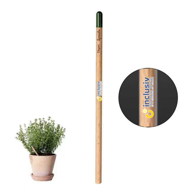 CRAYON A PAPIER BOIS ENSEMENCE - AVEC PERSO QUADRI