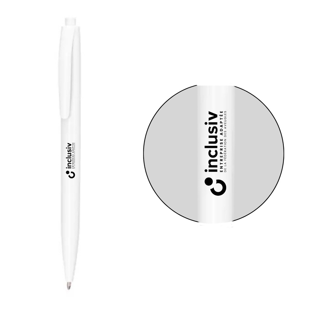 STYLO A BILLE ABS - AVEC PERSO 1 COULEUR