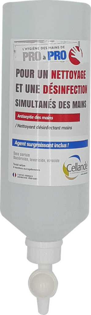 NETTOYANT DESINFECTANT MAINS - FLACON 1L