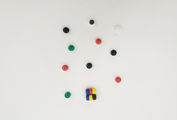 [F353] AIMANTS 9 MM - LOT DE 16 - ASSORTI