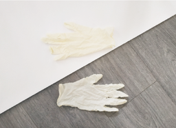 [HY142] GANTS LATEX POUDRES CLASSE 1 - LOT DE 2 BOITES DE 100 - TAILLE L