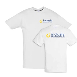 [OP-REG-CD4] T-SHIRT EN COTON - AVEC PERSO COEUR ET DOS QUADRI