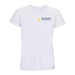 [OP-CRU-C4] T-SHIRT EN COTON BIO - AVEC PERSO COEUR QUADRI