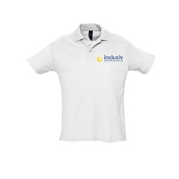 [OP-SUM-C4] POLO EN COTON - AVEC PERSO COEUR QUADRI