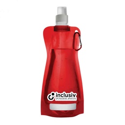 [OP-FIT-2] GOURDE PLIABLE 420 ML - AVEC PERSO 2 COULEURS