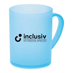 [OP-MUG25-1] MUG POLYPROPYLENE 33 CL - AVEC PERSO 1 COULEUR