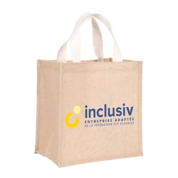 [OP-HAV-4] CABAS EN JUTE - GRAND MODELE - AVEC PERSO QUADRI