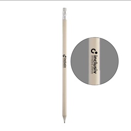 [OP-ETH-1] CRAYONS A PAPIER BOIS - LOT DE 100 - AVEC PERSO 1 COULEUR