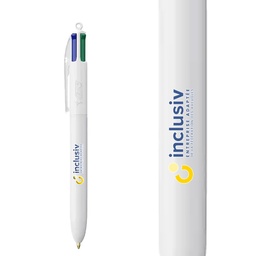 [OP-CLA-4] STYLO 4 COULEURS BIC - AVEC PERSO QUADRI