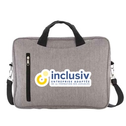 [OP-FAR-4] SACOCHE POUR ORDINATEUR - AVEC PERSO QUADRI