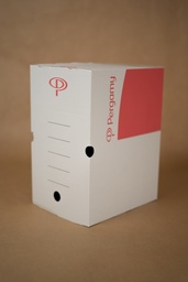 [F070] BOITES A ARCHIVES - DOS 8 CM - LOT DE 25