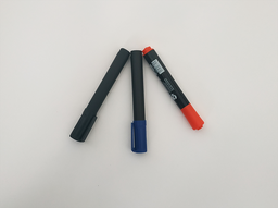 [F341] MARQUEURS PERMANENTS - LOT DE 3 - BLEU